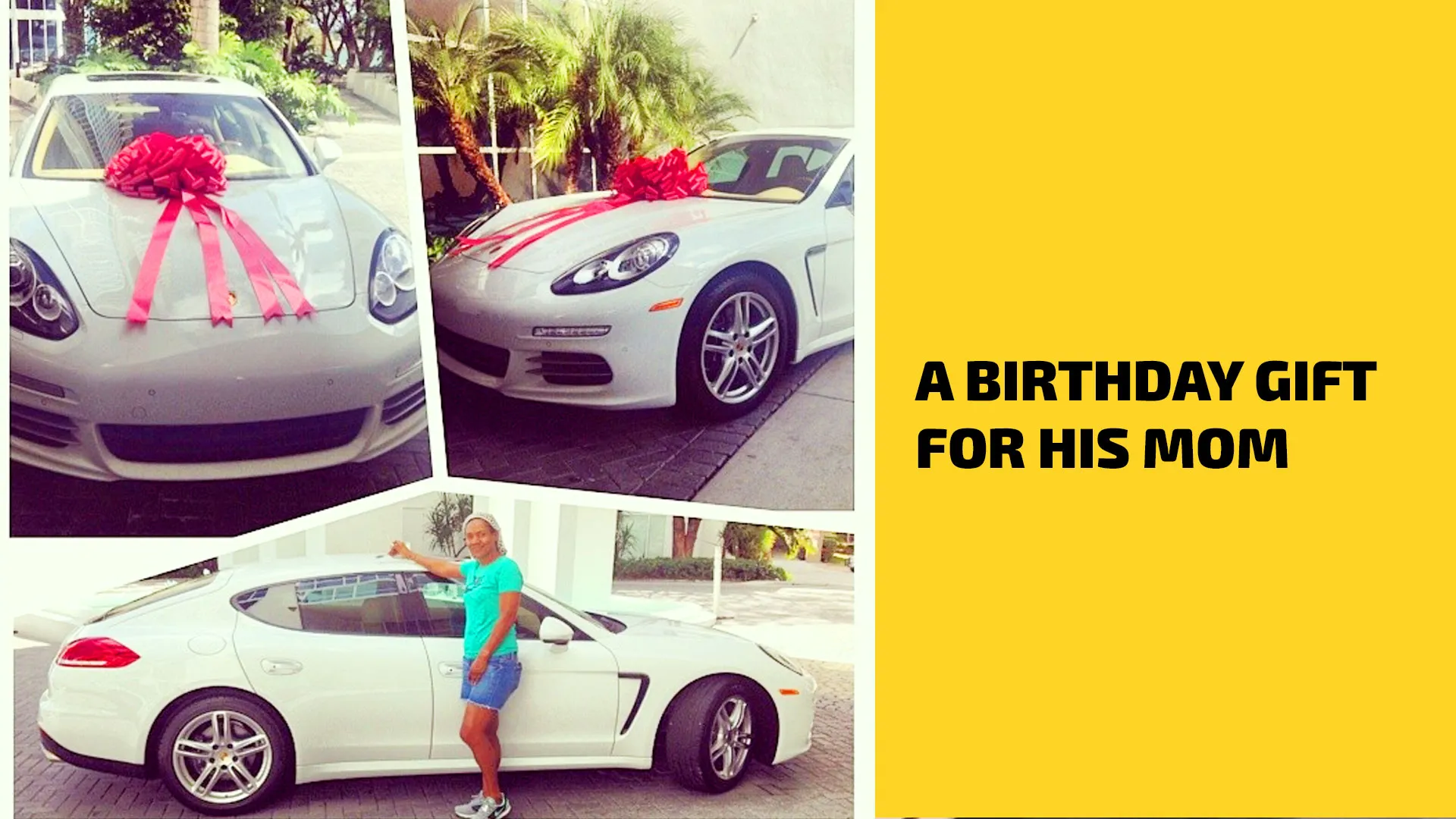 LeBron James’s Porsche Panamera (a birthday gift for his mom)