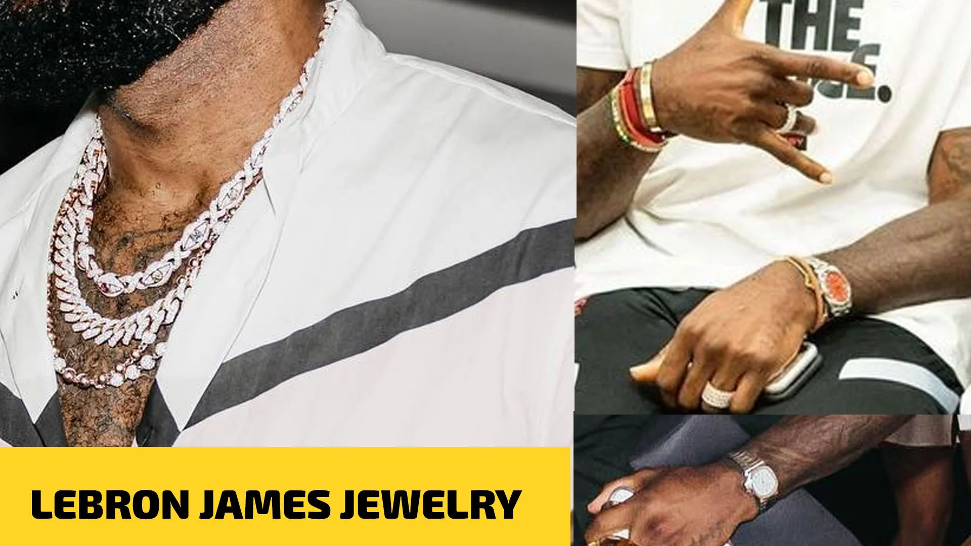 Lebron James jewelry collection