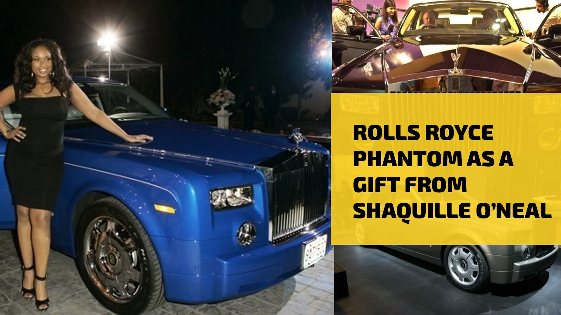 Rolls Royce Phantom as a Gift from Shaquille O’Neal